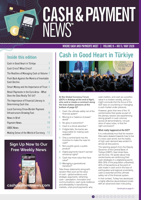 Cash & Payment News