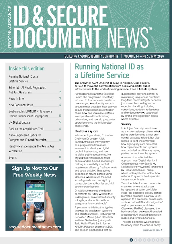 ID & Secure Document News